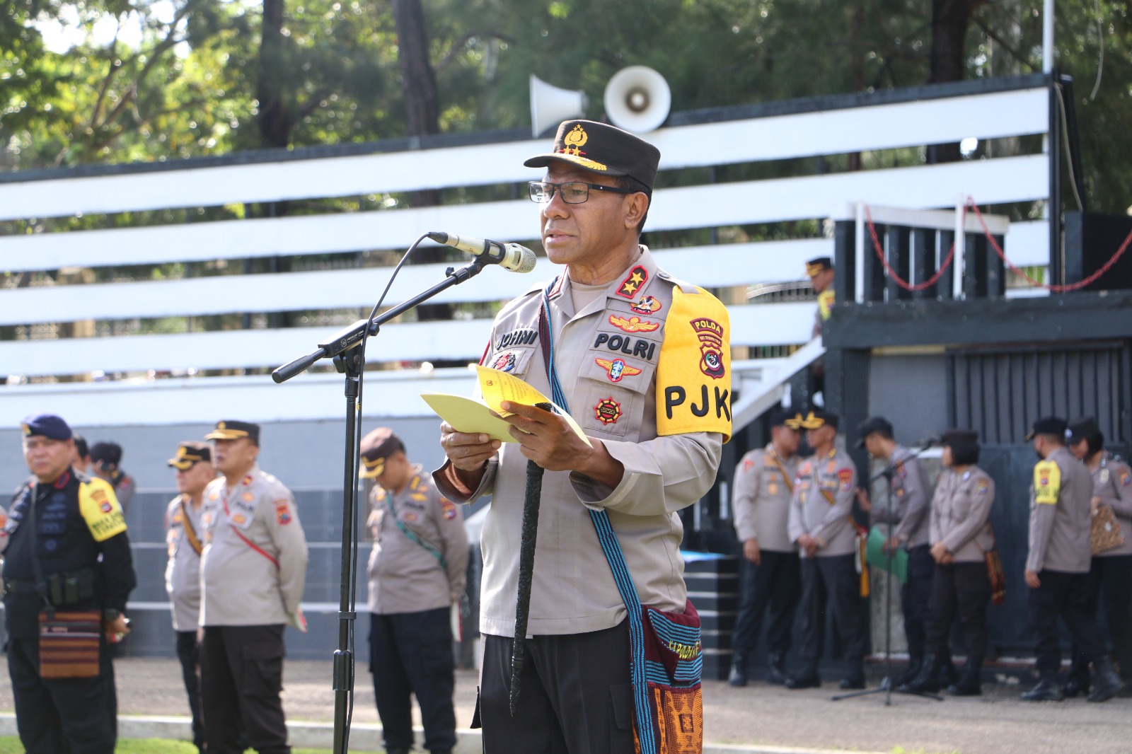 Kapolda Nusa Tenggara Timur (NTT) Irjen. Pol. Johni Asadoma